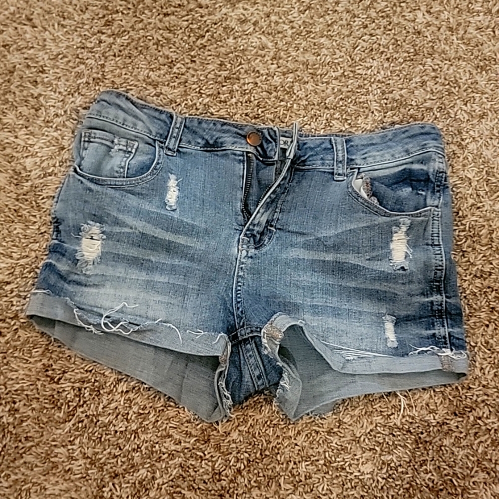 Ripped shorts